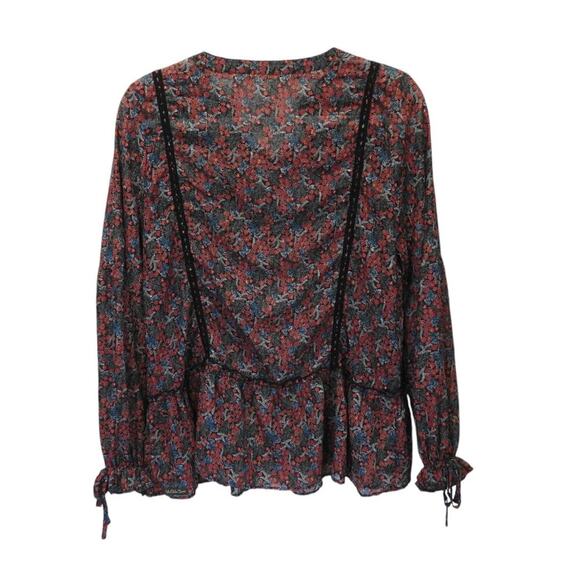Matilda Jane Flower Secret Fields Callie Long Sleeve Top - Size Women's Small - Picture 3 of 3